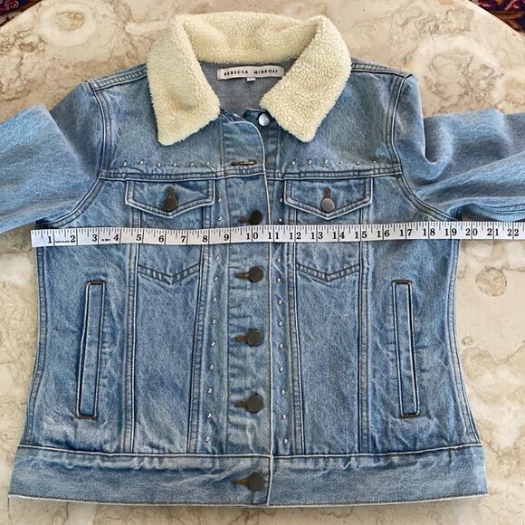 Rebecca Minkoff Clark Denim Jacket - Picture 12 of 15